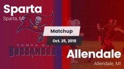 Matchup: Sparta  vs. Allendale  2019