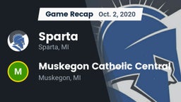 Recap: Sparta  vs. Muskegon Catholic Central  2020