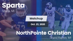 Matchup: Sparta  vs. NorthPointe Christian  2020