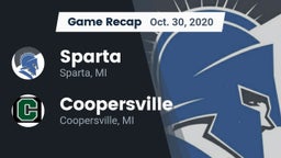 Recap: Sparta  vs. Coopersville  2020