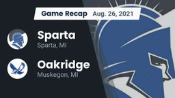Recap: Sparta  vs. Oakridge  2021
