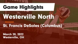 Westerville North  vs St. Francis DeSales  (Columbus) Game Highlights - March 28, 2022
