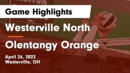 Westerville North  vs Olentangy Orange  Game Highlights - April 26, 2022