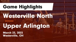 Westerville North  vs Upper Arlington  Game Highlights - March 23, 2023