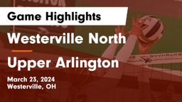 Westerville North  vs Upper Arlington  Game Highlights - March 23, 2024