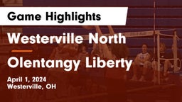 Westerville North  vs Olentangy Liberty  Game Highlights - April 1, 2024