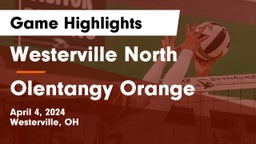 Westerville North  vs Olentangy Orange  Game Highlights - April 4, 2024