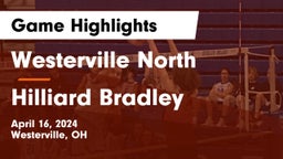 Westerville North  vs Hilliard Bradley  Game Highlights - April 16, 2024