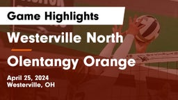 Westerville North  vs Olentangy Orange  Game Highlights - April 25, 2024