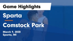 Sparta  vs Comstock Park  Game Highlights - March 9, 2020