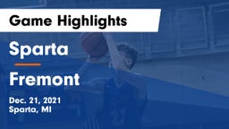 Sparta  vs Fremont  Game Highlights - Dec. 21, 2021