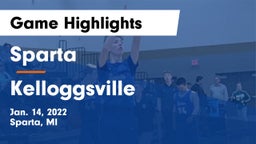 Sparta  vs Kelloggsville  Game Highlights - Jan. 14, 2022