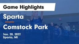 Sparta  vs Comstock Park  Game Highlights - Jan. 28, 2022