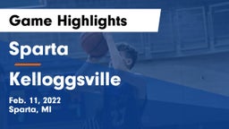 Sparta  vs Kelloggsville  Game Highlights - Feb. 11, 2022