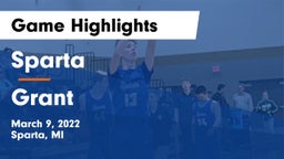 Sparta  vs Grant  Game Highlights - March 9, 2022