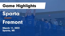 Sparta  vs Fremont  Game Highlights - March 11, 2022