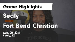Sealy  vs Fort Bend Christian Game Highlights - Aug. 20, 2021