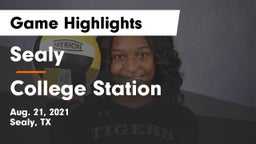 Sealy  vs College Station  Game Highlights - Aug. 21, 2021