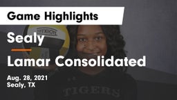 Sealy  vs Lamar Consolidated  Game Highlights - Aug. 28, 2021