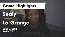 Sealy  vs La Grange  Game Highlights - Sept. 7, 2021