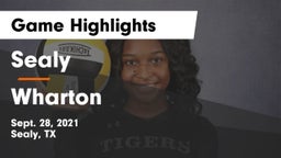 Sealy  vs Wharton  Game Highlights - Sept. 28, 2021