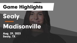 Sealy  vs Madisonville  Game Highlights - Aug. 29, 2023