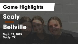 Sealy  vs Bellville  Game Highlights - Sept. 19, 2023