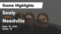 Sealy  vs Needville  Game Highlights - Sept. 26, 2023