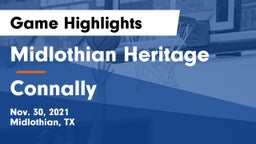 Midlothian Heritage  vs Connally  Game Highlights - Nov. 30, 2021