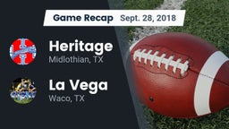 Recap: Heritage  vs. La Vega  2018