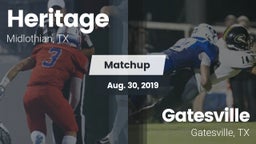 Matchup: Heritage  vs. Gatesville  2019