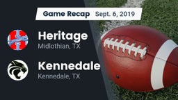 Recap: Heritage  vs. Kennedale  2019