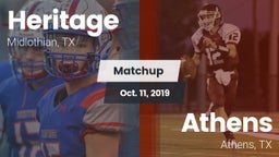 Matchup: Heritage  vs. Athens  2019