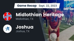 Recap: Midlothian Heritage  vs. Joshua  2023