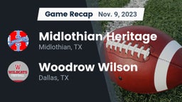 Recap: Midlothian Heritage  vs. Woodrow Wilson  2023