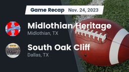 Recap: Midlothian Heritage  vs. South Oak Cliff  2023