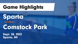 Sparta  vs Comstock Park  Game Highlights - Sept. 28, 2023