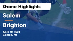 Salem  vs Brighton  Game Highlights - April 10, 2024
