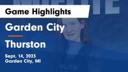 Garden City  vs Thurston  Game Highlights - Sept. 14, 2023