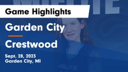Garden City  vs Crestwood  Game Highlights - Sept. 28, 2023