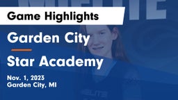Garden City  vs Star Academy Game Highlights - Nov. 1, 2023