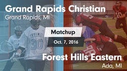 Matchup: Grand Rapids vs. Forest Hills Eastern  2016