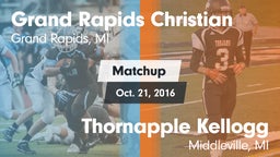 Matchup: Grand Rapids vs. Thornapple Kellogg  2016