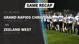 Recap: Grand Rapids Christian  vs. Zeeland West  2016