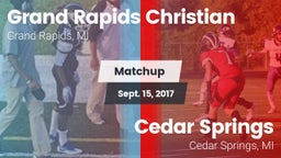 Matchup: Grand Rapids vs. Cedar Springs  2017