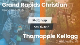Matchup: Grand Rapids vs. Thornapple Kellogg  2017