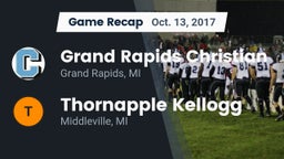 Recap: Grand Rapids Christian  vs. Thornapple Kellogg  2017