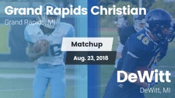 Matchup: Grand Rapids vs. DeWitt  2018
