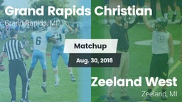 Matchup: Grand Rapids vs. Zeeland West  2018