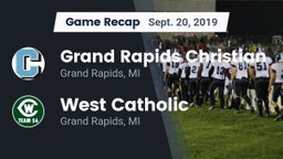 Recap: Grand Rapids Christian  vs. West Catholic  2019